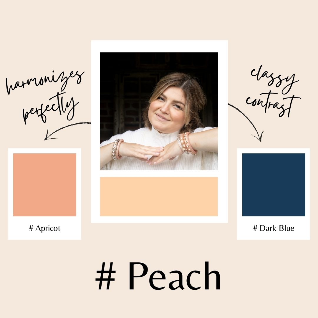 Farbberatung, um Coloristers Schmuck mit passenden Farben zu kombinieren. Color advice to combine Colorister's jewelry with matching colors.