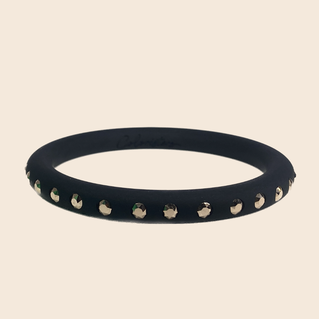 Piccolo Armreif Bari in Schwarz