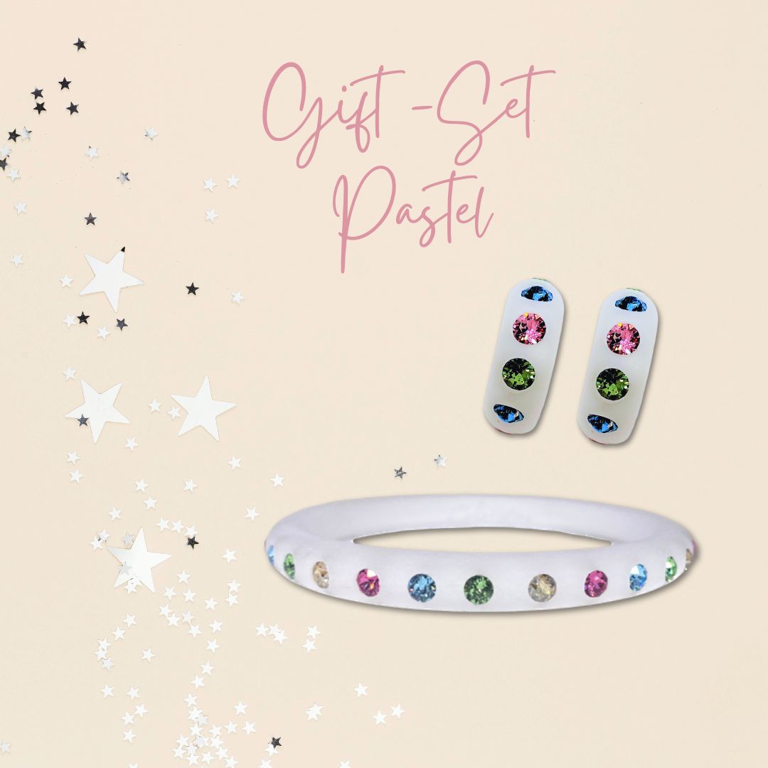 Schmuckset Bari Piccolo in Pastell