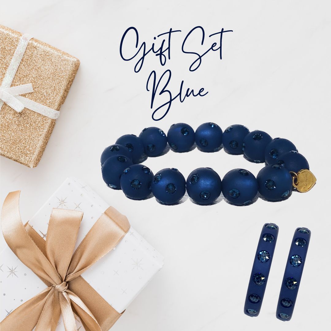 Schmuck Geschenk Set Coloristers Perlenarmband und Ohrringe Jewelry gift set Coloristers pearl bracelet and earrings