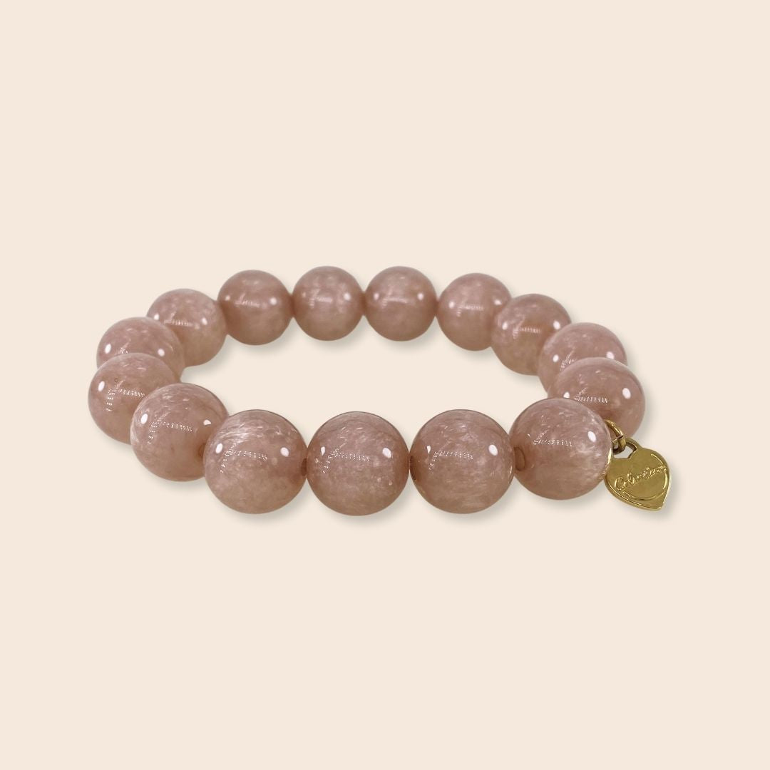 Coloristers Perlenarmband in Puder, Coloristers Pearl bracelet in powder