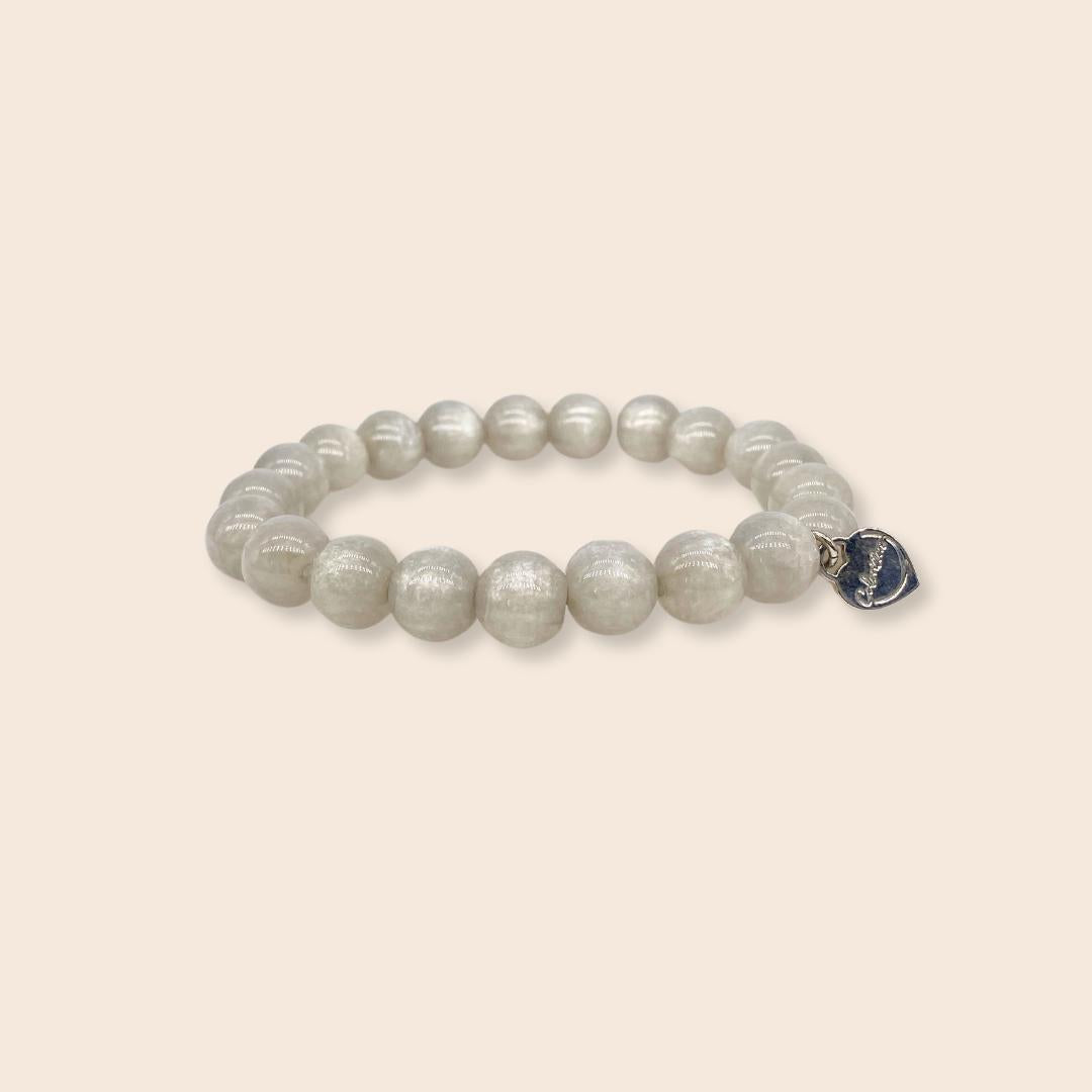 Piccolino Perlenarmband Lucida in Silber