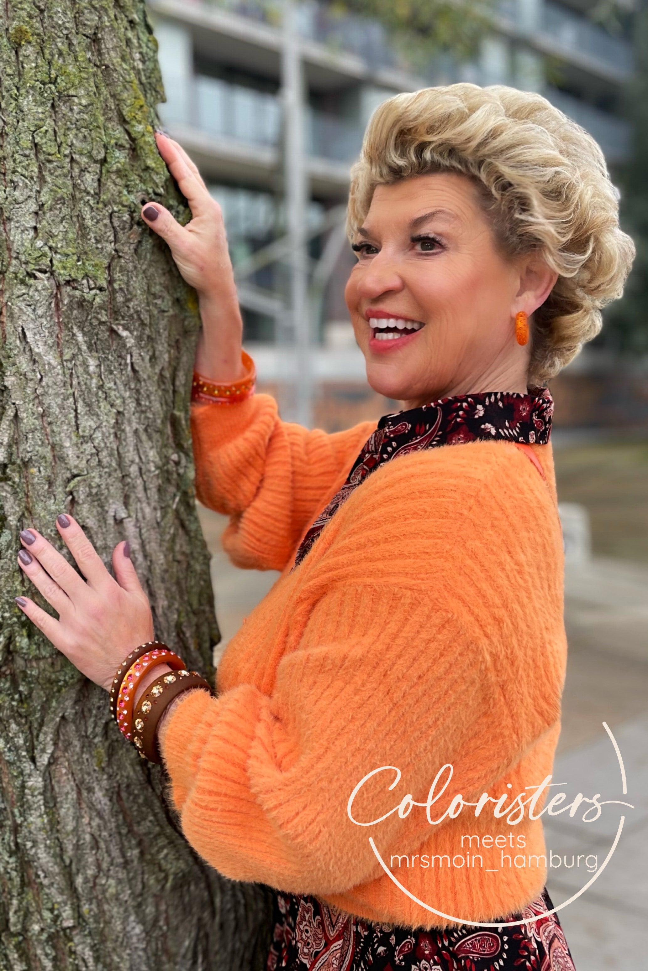 Maxi Creole Catania in Orange