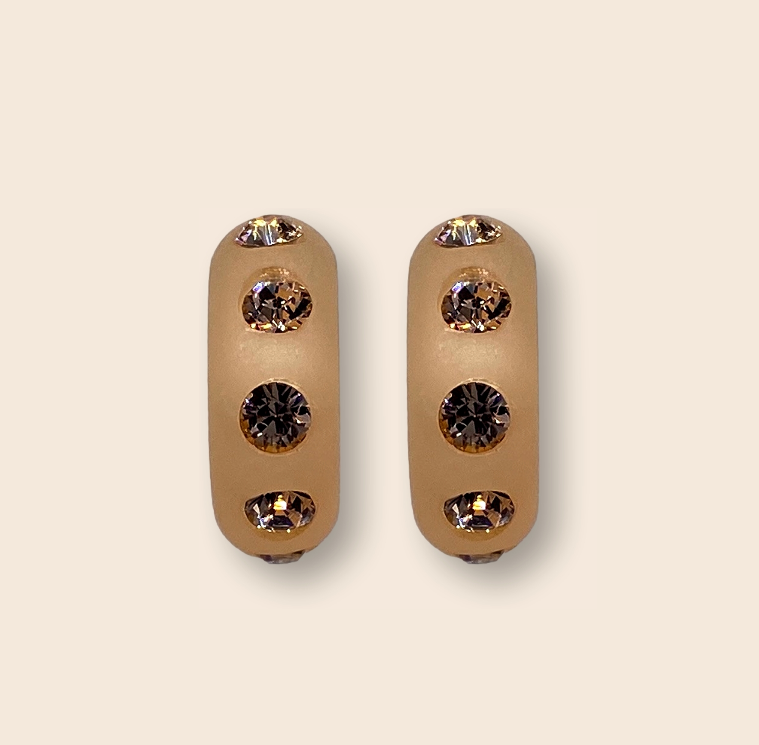 Piccolo Creolen Bari in Pfirsich