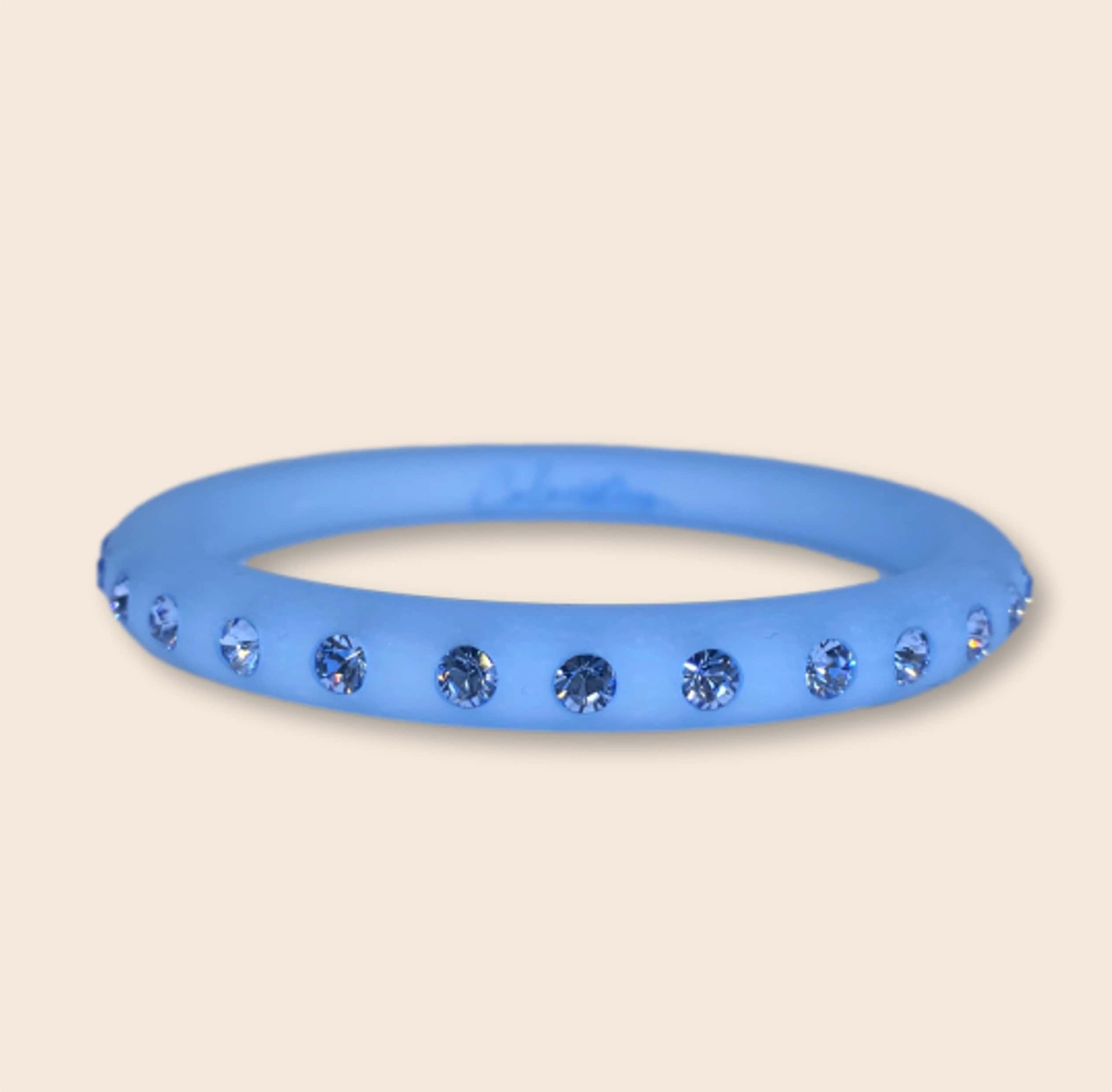 Schmuckset Bari Piccolo in hellem Blau