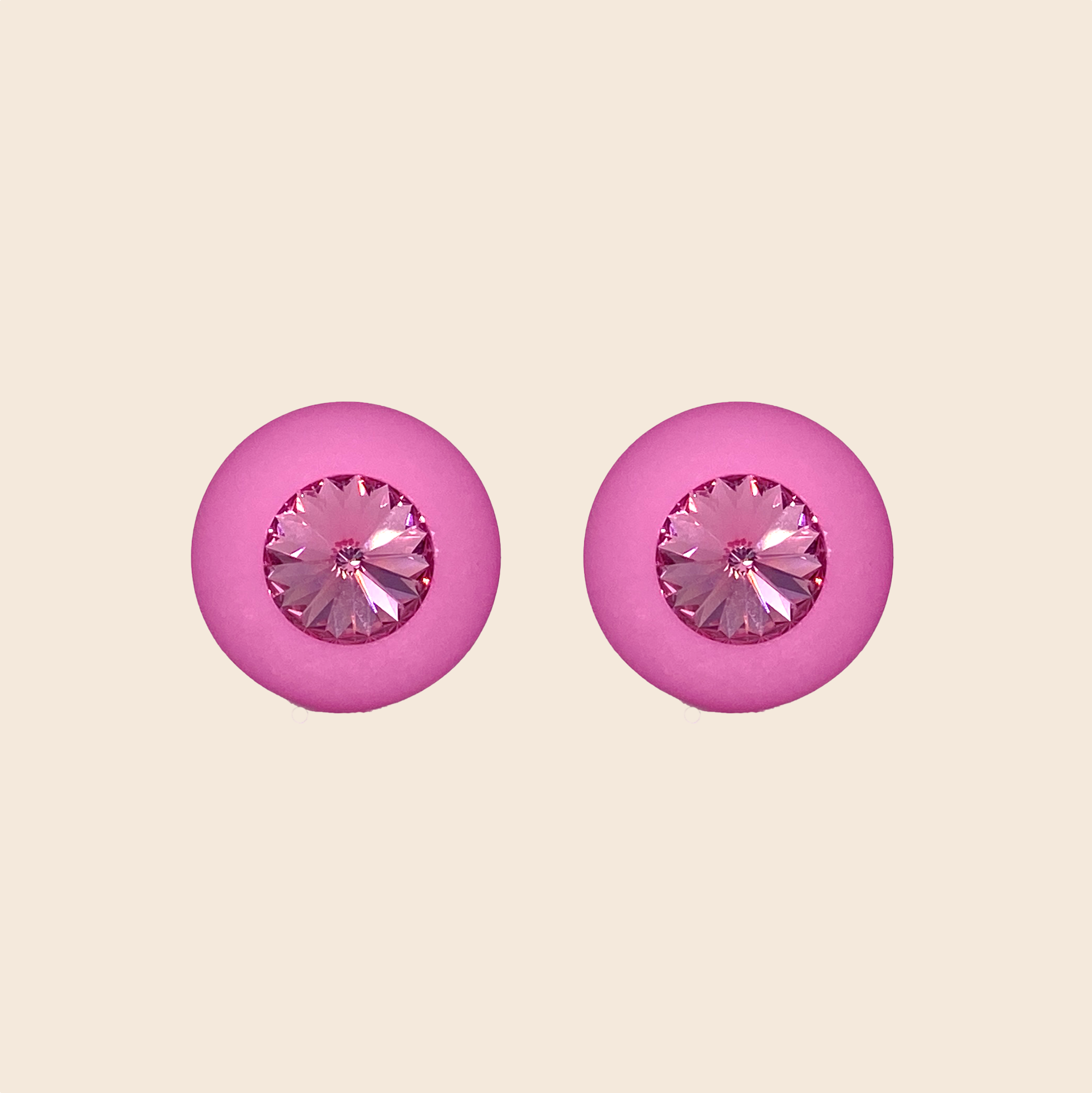 Ohrstecker Sassari in Pink