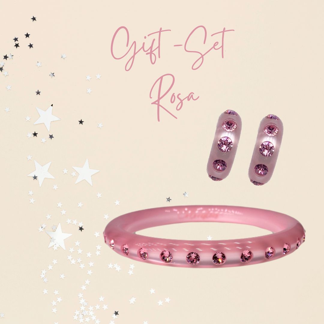 Schmuckset Bari Piccolo in Rosa