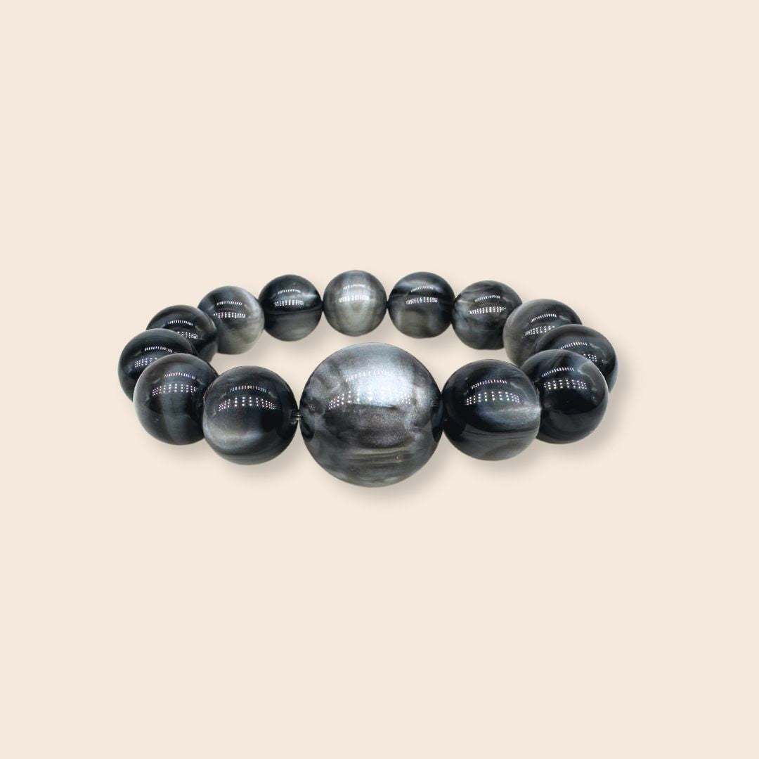 Limited Edition: Perlenarmband Marmor